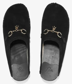 Needles x Troentorp - Swedish Clog Monet w/Bit - Black / Rough Out