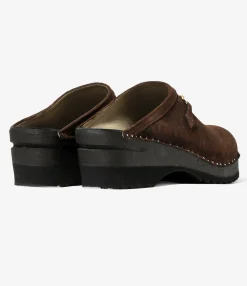Needles x Troentorp - Swedish Clog Monet w/Bit - Jave / Rough Out