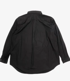 Nepenthes Special - Ivy BD Shirt - Black 100's Ply Broadcloth