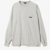 Nepenthes Special - L/S Crew Neck Tee - Heather Grey