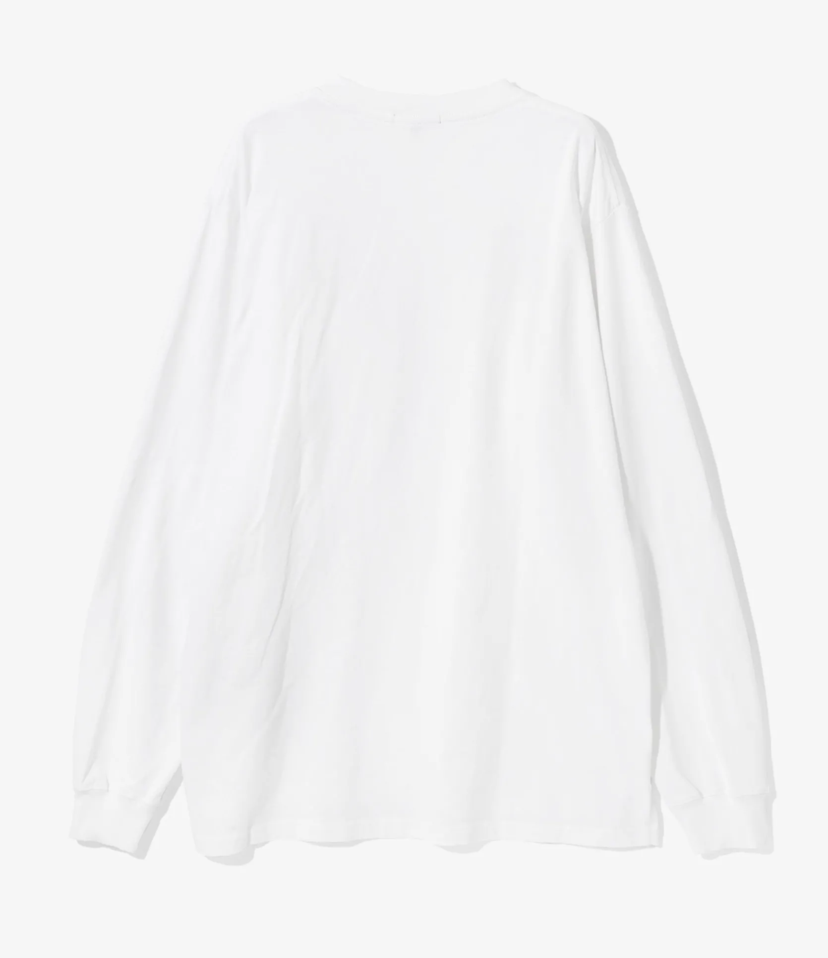 Nepenthes Special - L/S Crew Neck Tee - White