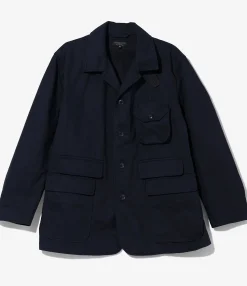 NNY x Blue in Green x Packer - Hunting Blazer - Dk. Navy Cotton Herringbone