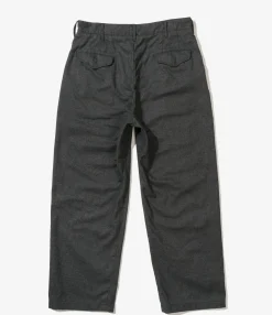 Officer Pant - Charcoal CP Brushed Cloth