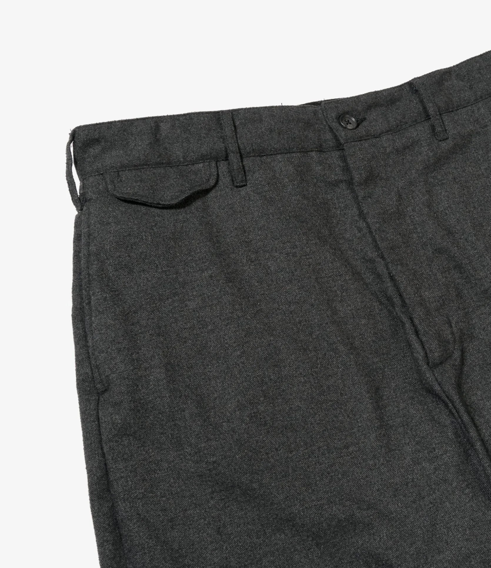 Officer Pant - Charcoal CP Brushed Cloth