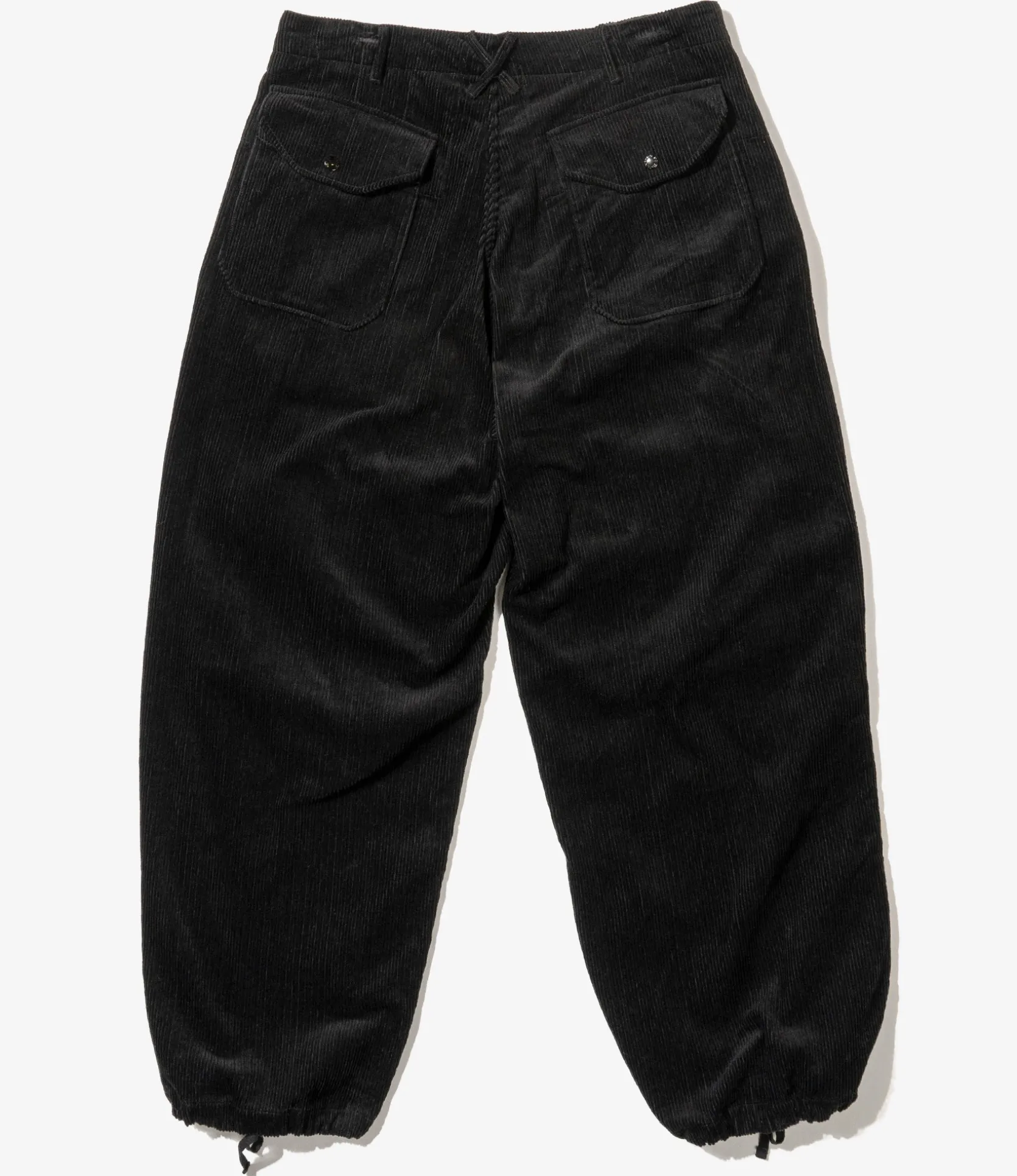 Over Pant - Black Cotton 8W Corduroy