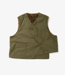 Over Vest - Olive CP Weather Poplin