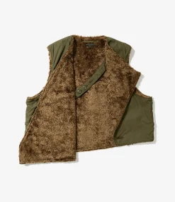 Over Vest - Olive CP Weather Poplin