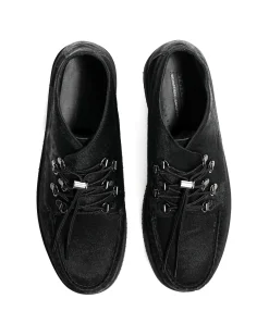 Overlap Mid Wild - Black - Pony Hair w/Vibram Sole