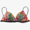 Overneath x EG Triangle Bra - Red Flowers