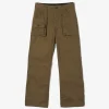 5P Pant - Olive Coated Cotton Cloth