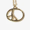 Peace Pendant - Gold - Gold Plate