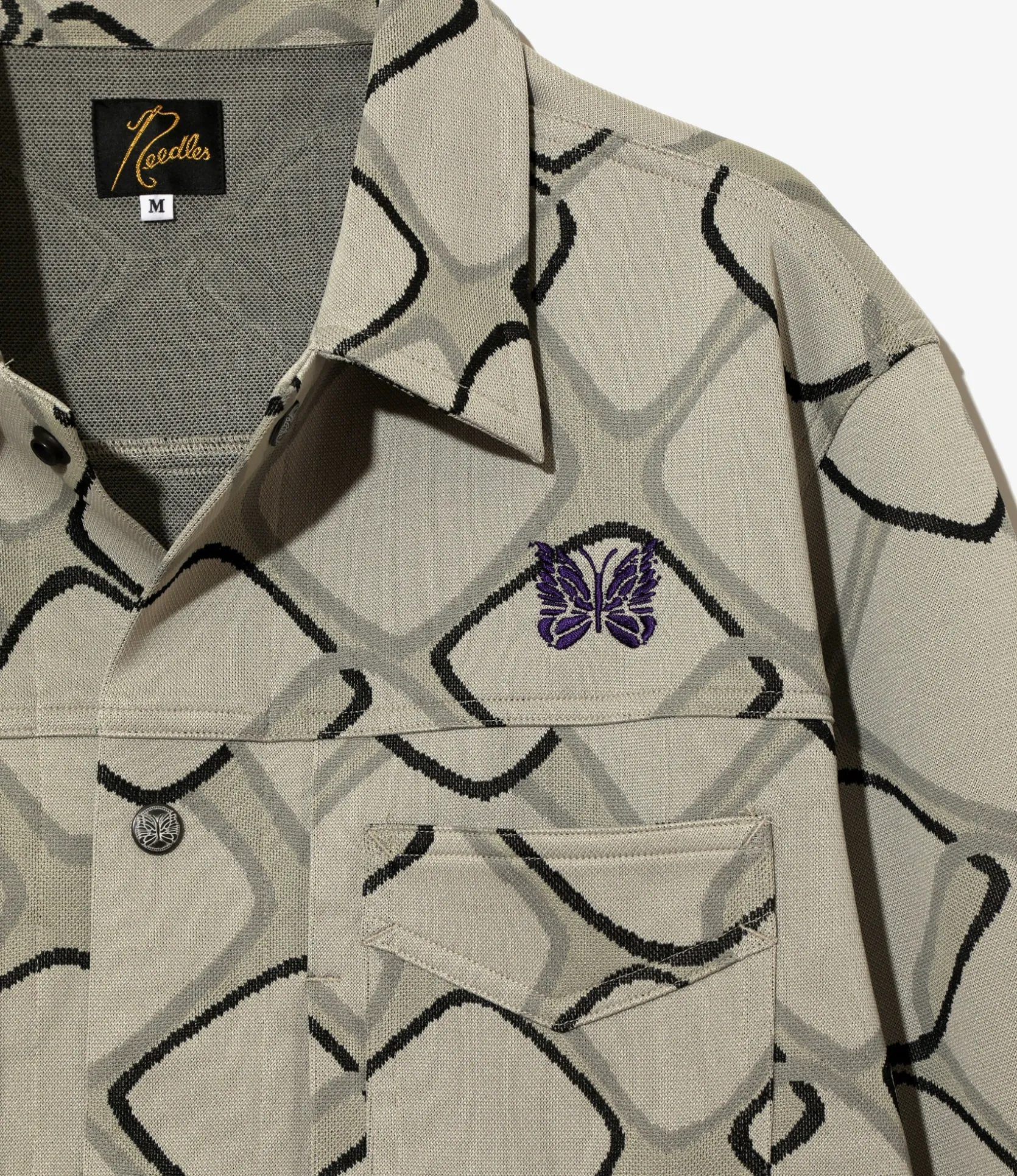 Penny Jean Jacket - Abstract - Poly Jacquard