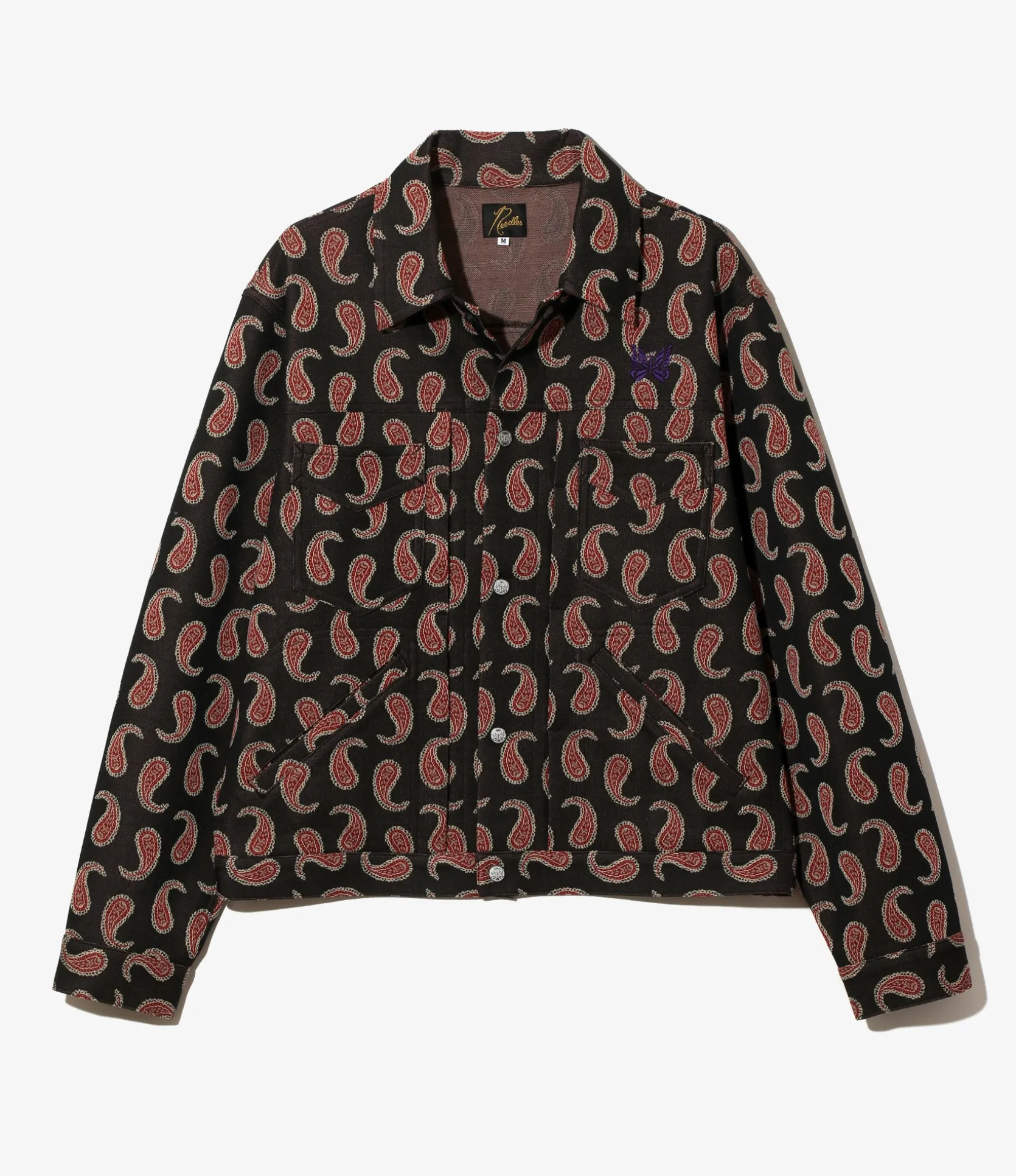 Penny Jean Jacket - Paisley - Poly Jacquard