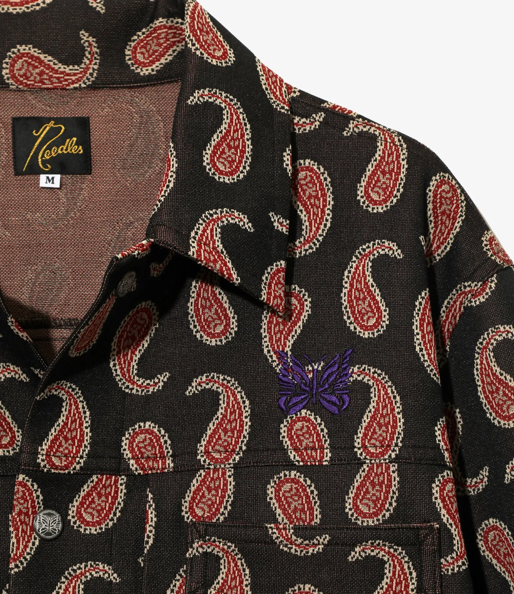Penny Jean Jacket - Paisley - Poly Jacquard