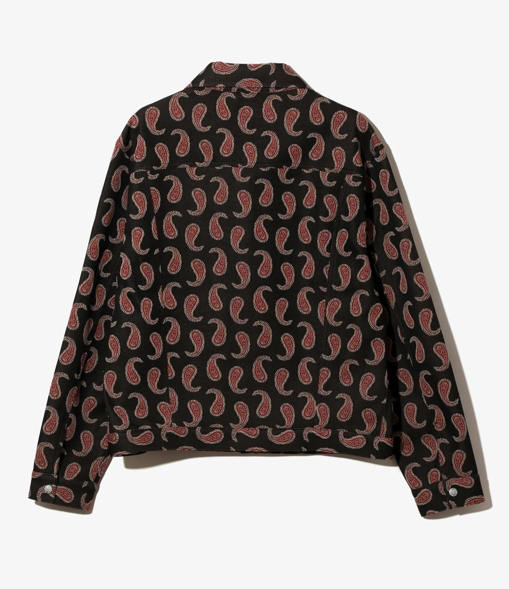 Penny Jean Jacket - Paisley - Poly Jacquard