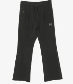 Piping Cowboy Pant - Black - Poly Double Cloth