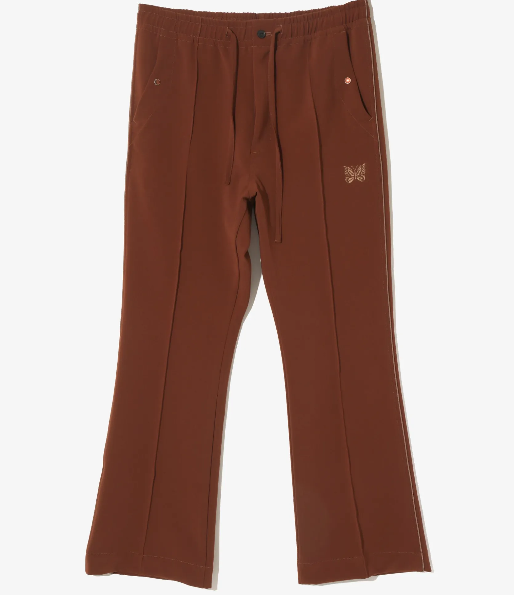 Piping Cowboy Pant - Brown - Poly Double Cloth