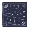 Printed Bandana - Navy - Military Graffiti