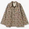 PRS Shirt - Black  - Cotton Ripstop / Paisley Printed