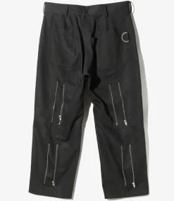 PTB Pant - Black - Cotton Herringbone Twill