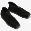 QR Moccasin - High - Black