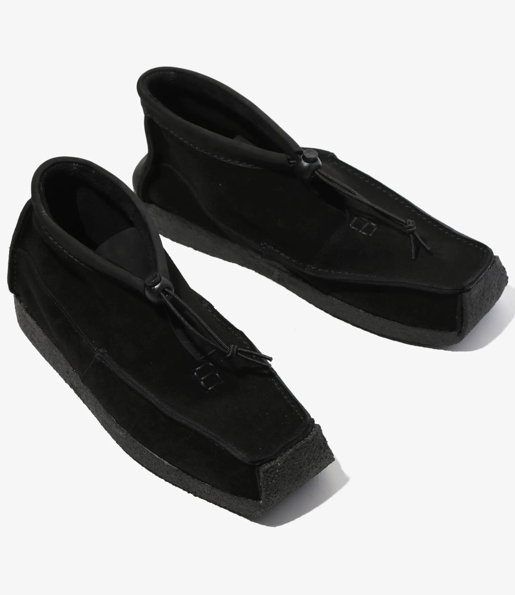 QR Moccasin - High - Black