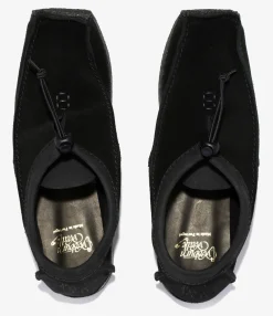 QR Moccasin - Low - Black