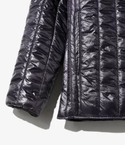 Quilted Pullover Parka - Purple - Nylon Ripstop