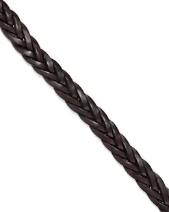 1 1/4" Braided Belt - Havana