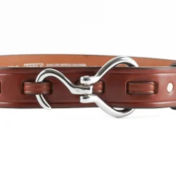 1 1/4" Nickel Hoof Pick Belt - Oakbark