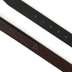 1 1/4" Strap Belt - Havana Dee Keeper/Brass