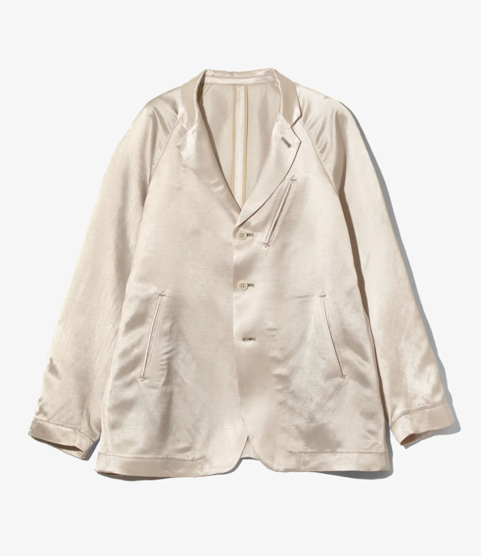 Raglan Jacket - Beige - Bright Kersey