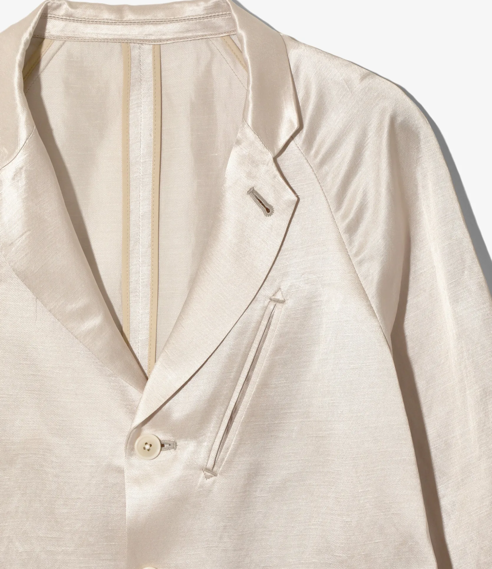 Raglan Jacket - Beige - Bright Kersey