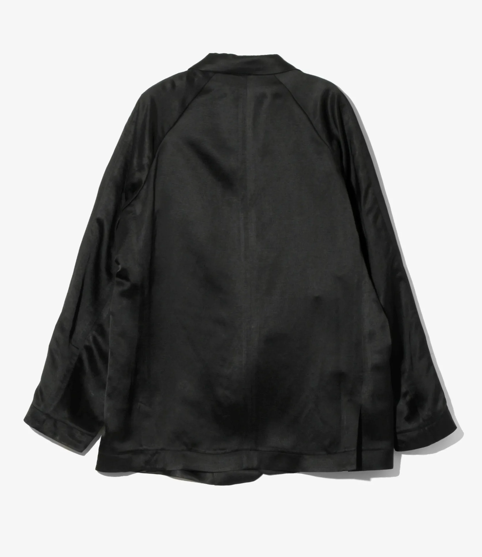 Raglan Jacket - Black - Bright Kersey