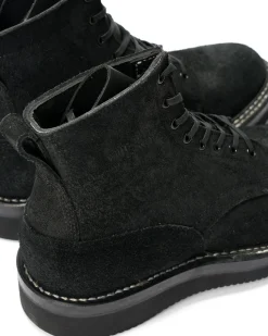 Rambler - Black - Rough Out Vibram sole
