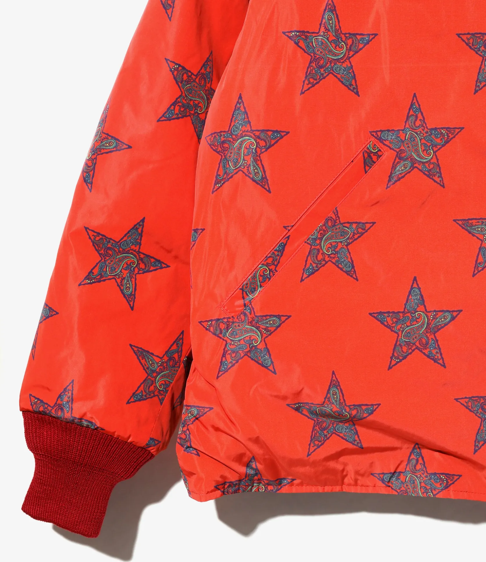R.C. Down Jacket - Red Star - Poly Taffeta / Printed