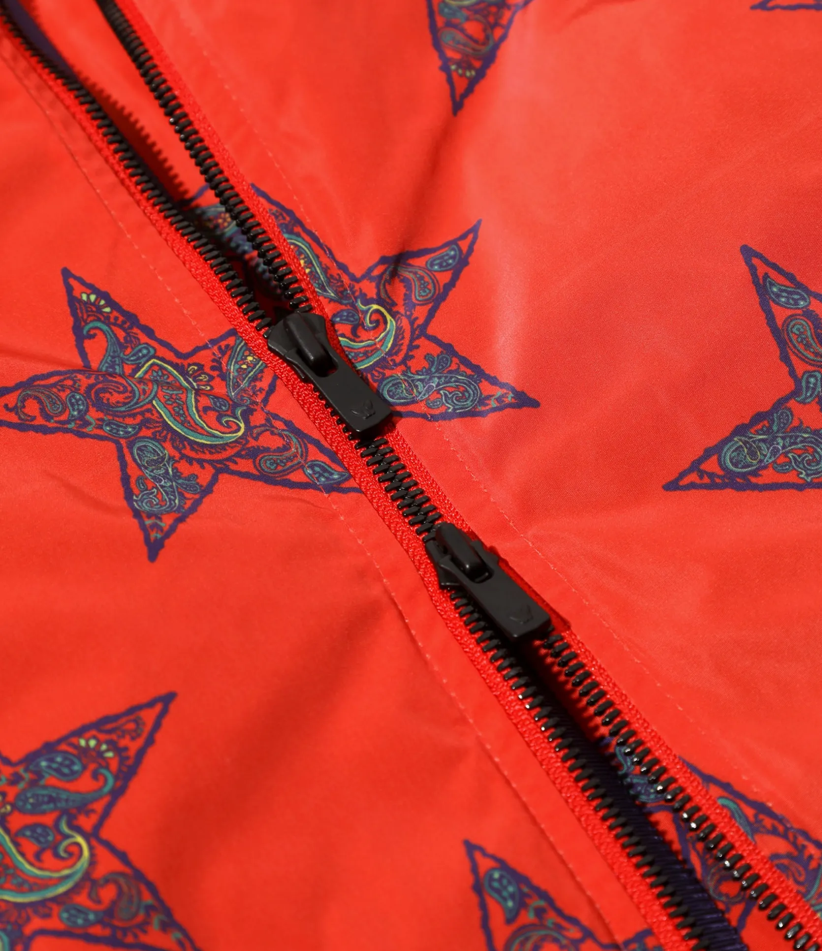 R.C. Down Jacket - Red Star - Poly Taffeta / Printed