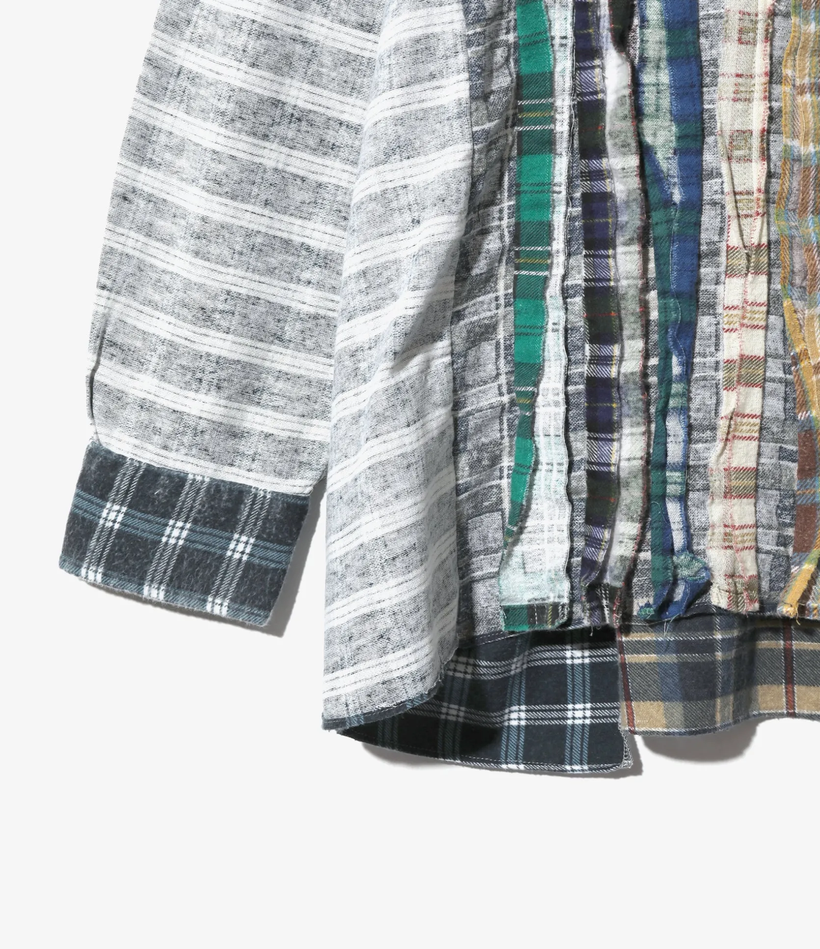Rebuild Flannel Shirt -> I.O. Flannel Shirt ->7 Cuts Wide Shirt - Assorted