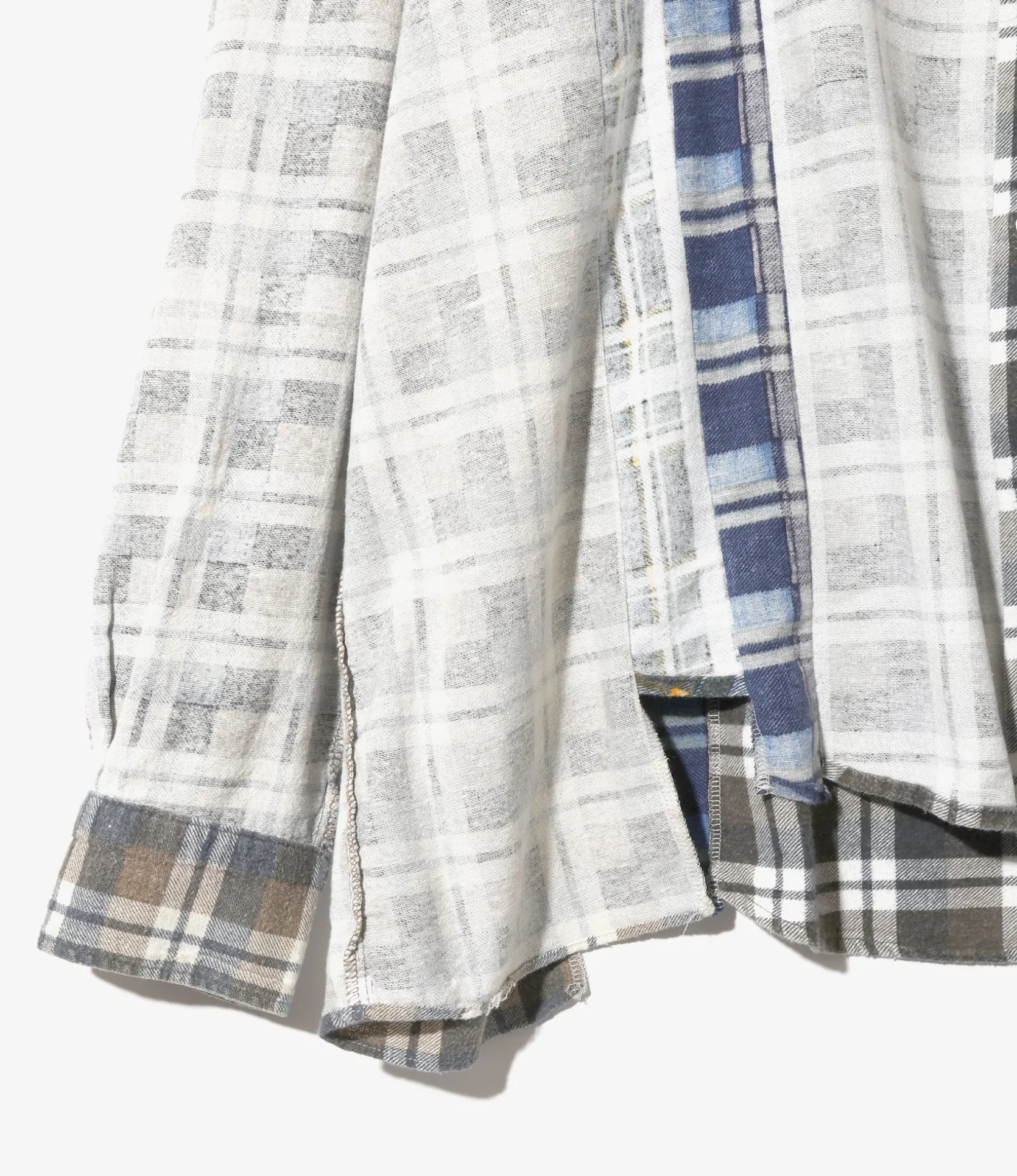 Rebuild Flannel Shirt -> I.O. Flannel Shirt ->7 Cuts Wide Shirt - Assorted