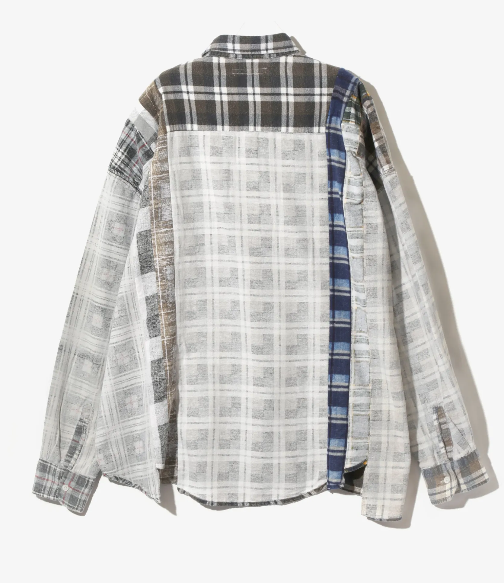 Rebuild Flannel Shirt -> I.O. Flannel Shirt ->7 Cuts Wide Shirt - Assorted