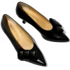 Rhodo Ribbon High Heel - Black