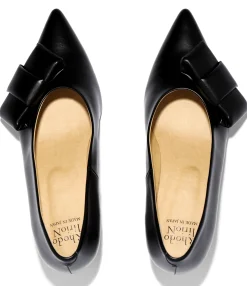 Rhodo Ribbon High Heel - Black