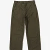 Sailor Pant - Olive Cotton Brushed HB