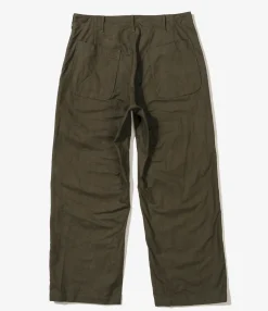 Sailor Pant - Olive Cotton Brushed HB
