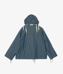 Salvage Smock - Indigo Cotton Chambray