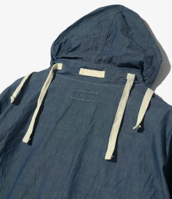 Salvage Smock - Indigo Cotton Chambray