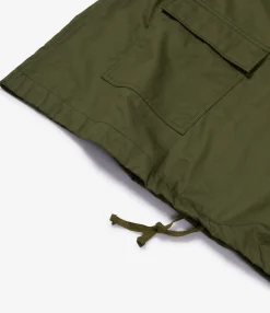 Salvage Smock - Olive Cotton Fineline Twill