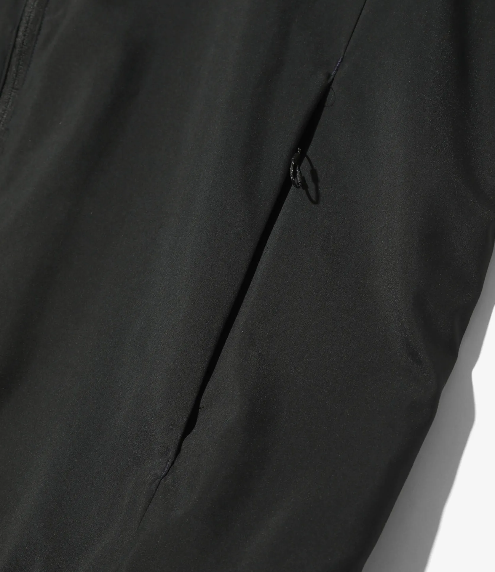 S.B. Vest - Black - Poly Brushed Taffeta