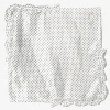 Scarf Polka Dots Sateen - White