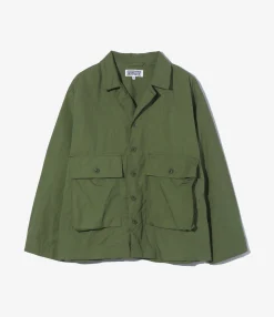 Sea Bees Jacket - Olive Cotton Ripstop